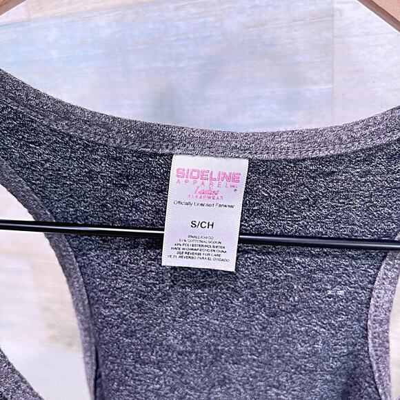 SOUTH CAROLINA GAMECOCKS Graphic Logo Tank Top Gray Red Cotton Womens Small - Picture 4 of 4